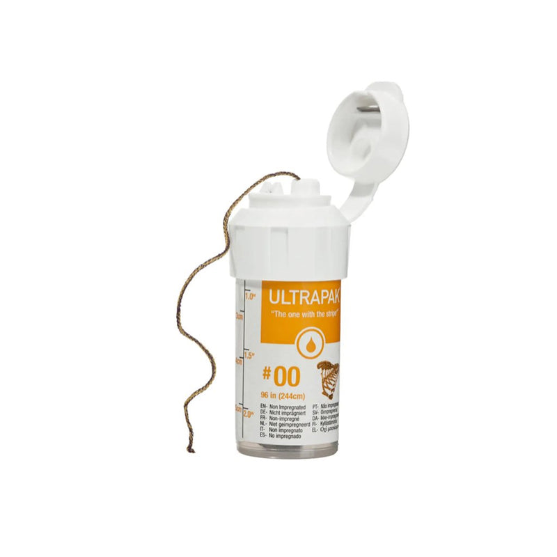 Ultradent 9332 Ultrapak Gingival Retraction Cord #00 Plain Knitted 8 Feet Ultradent 9332 Ultrapak Gingival Retraction Cord #00 Plain Knitted 8 Feet